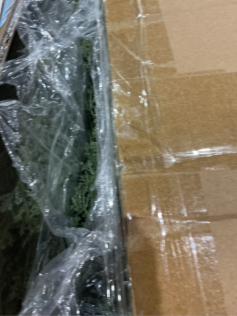 Condition photo showing Good Condition for 2 pack 4ft artificial cedar topiary trees with ground spike, realistic fake plants tree uv resistant artificial plants indoor outdoor faux plants evergreen bushes shrubs for porch garden office