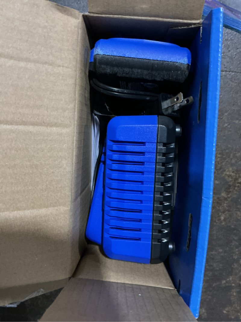 Condition photo showing As Is for kobalt 24 -volt 1 -pack lithium-ion ( 2 ah battery and charger )