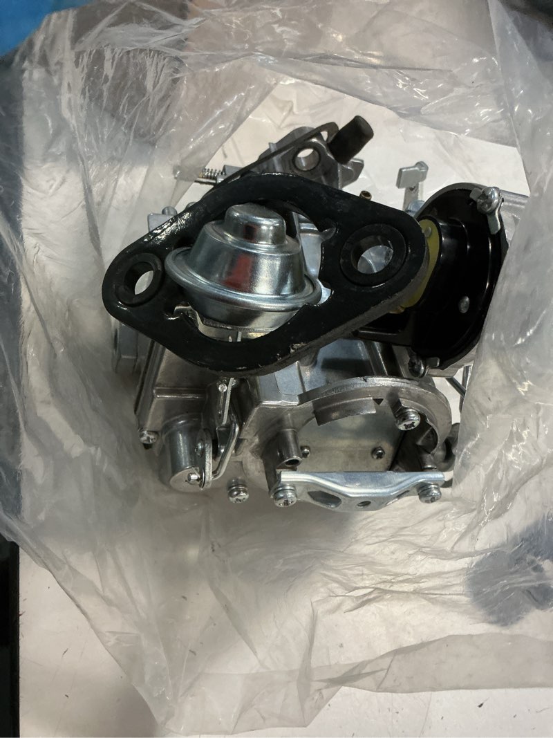 Condition photo showing As Is for 7043014 1 barrel carburetor for chevy gmc l6 v6 6cyl 292 engines 4.1l 250 cu/4.8l 292 cu carb for chevy c10 c20 c30 nova p10 (automatic choke) not 2-barrel (oem#7043017 7047314)