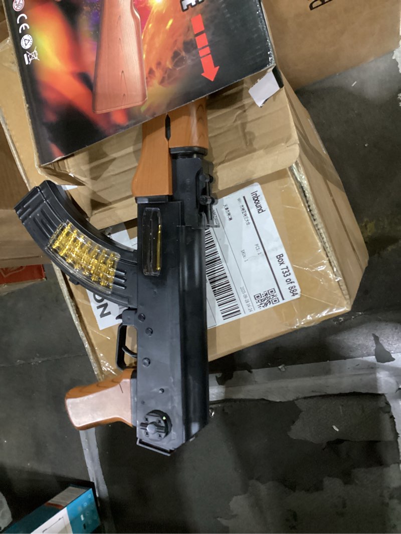 Condition photo showing As Is for Special Forces AK-47 Electric Gun Toy P Most Popular Gifts for Children Children Special Toy Gun with Dazzling Light, Amazing Sound & Unique Action