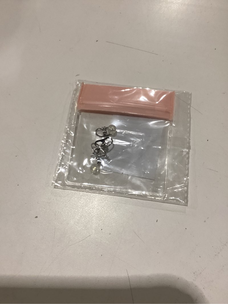 Condition photo showing New/Like New for earring backs replacements for droopy ears, heavy earrings lifters, locking ear support for sensetive skin, 6 pairs silver-clear