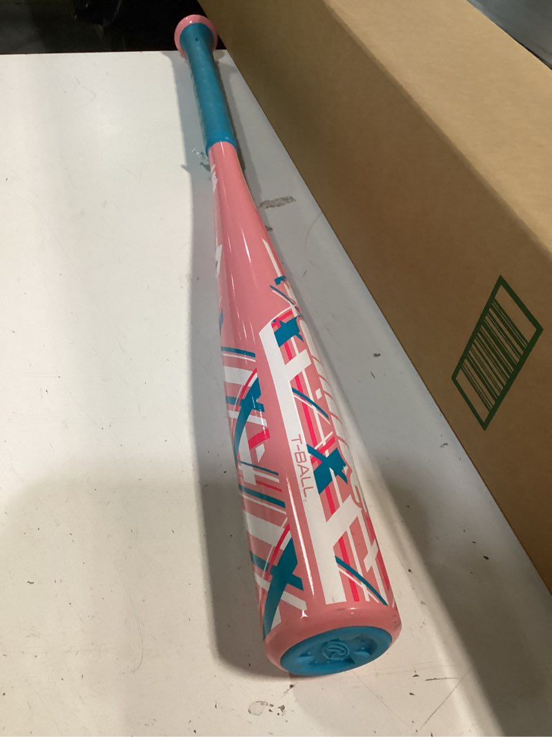 Condition photo showing Good Condition for rawlings | remix t-ball bat | usa baseball & softball | -12 drop | 2 1/4" barrel | 1 pc. aluminum pink -12 24 inches
