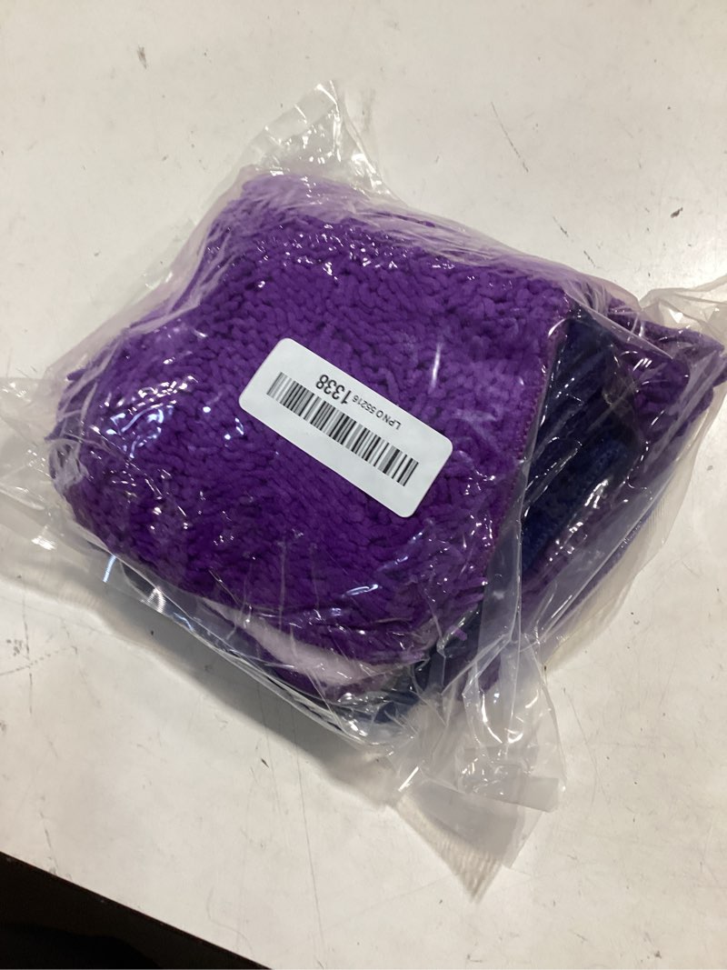 Condition photo showing Good Condition for aifacay reusable mop pads refills compatible with swiffer wet jet, 6 pack wet pads refill microfiber wet dry use replacement heads for swiffer wetjet 11" mop types of floor cleaning purple & blue