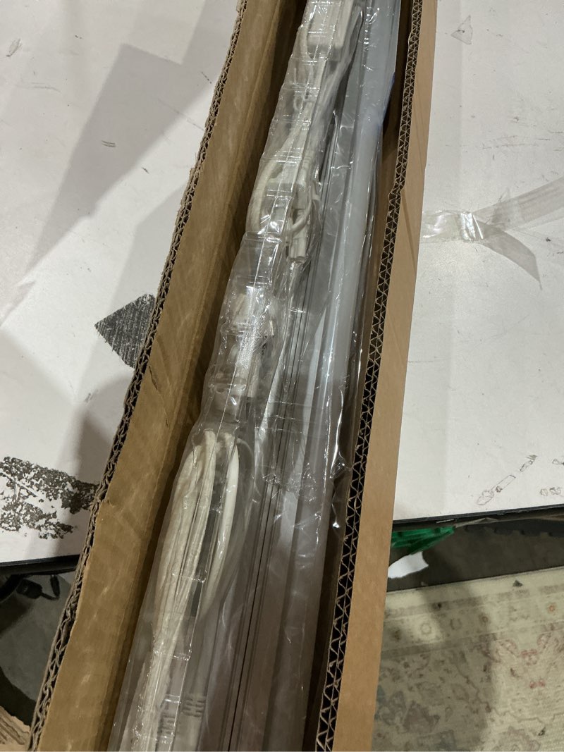 Condition photo showing Good Condition for barrina (6 pack led t5 integrated single fixture, 4ft, 2200lm, 6500k super bright white, 20w utility led shop light, ceiling and under cabinet light, corded electric with on/off switch, etl listed 6500k super birght light 4 feet