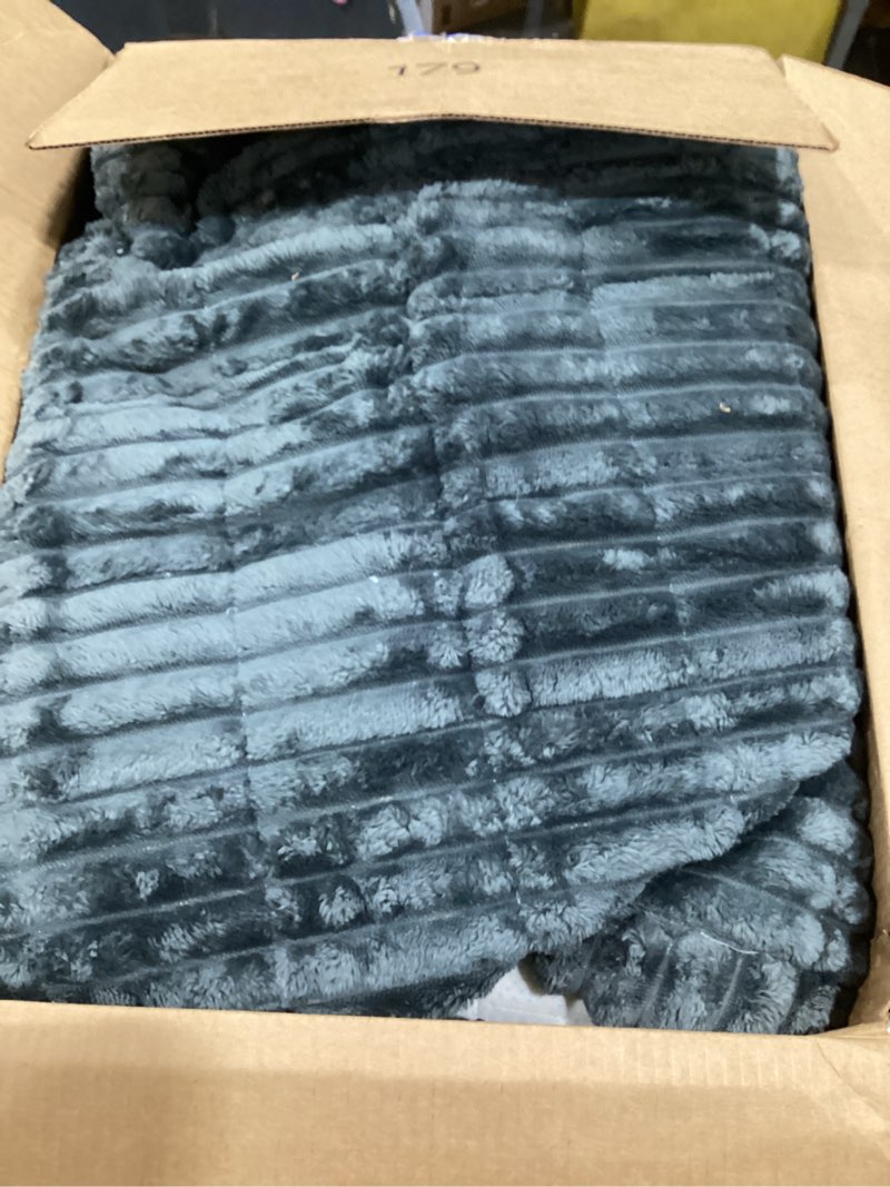 Condition photo showing item condition for Smiry Couch Cover for Dogs Washable, Non Slip Fuzzy Pet Couch Covers for 3 Cushion Sofa Pet Friendly, Thick Soft Sofa Slipcovers Cushion Protector (Dark Grey, 27.6" x 70.9") Dark Grey 27.6" x 70.9"