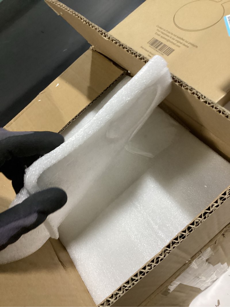 Condition photo showing New/Like New for 6 Set Glass Cylinder Vase with 8 Artificial Pearl String 12 White Floating Candle Multi-Size Cylinder Vase for Centerpieces 4"+ 6" + 8" Glass for Wedding Party Table Decor (6 Pcs-Blue)