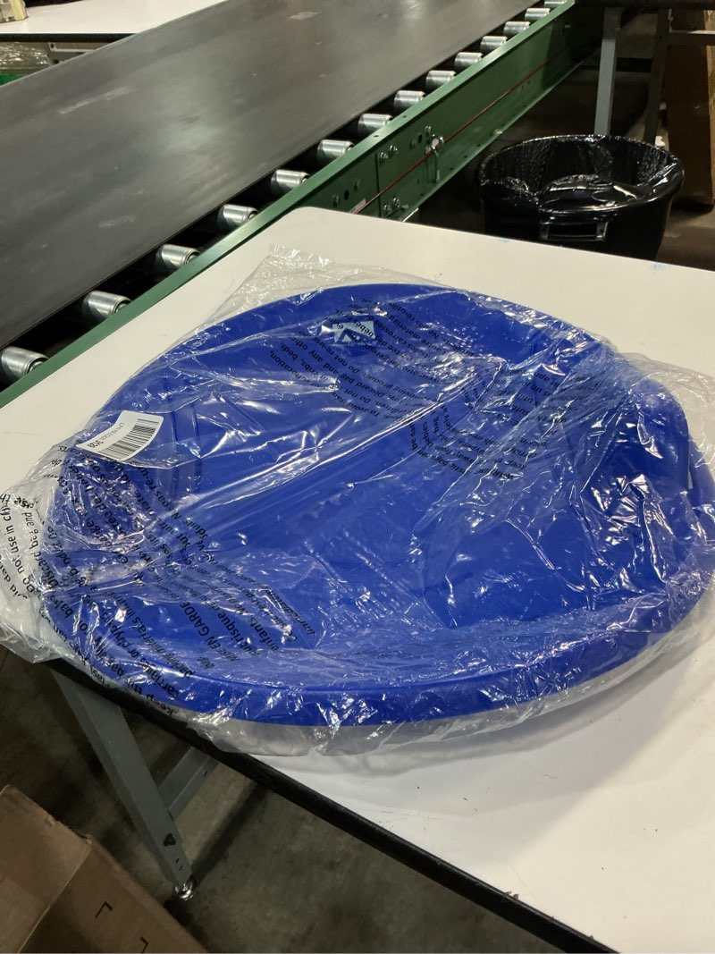 Condition photo showing Good Condition for franklin sports kids toboggan sled - kids saucer sled - arctic trails plastic snow sled for children - heavy duty sled with handles
