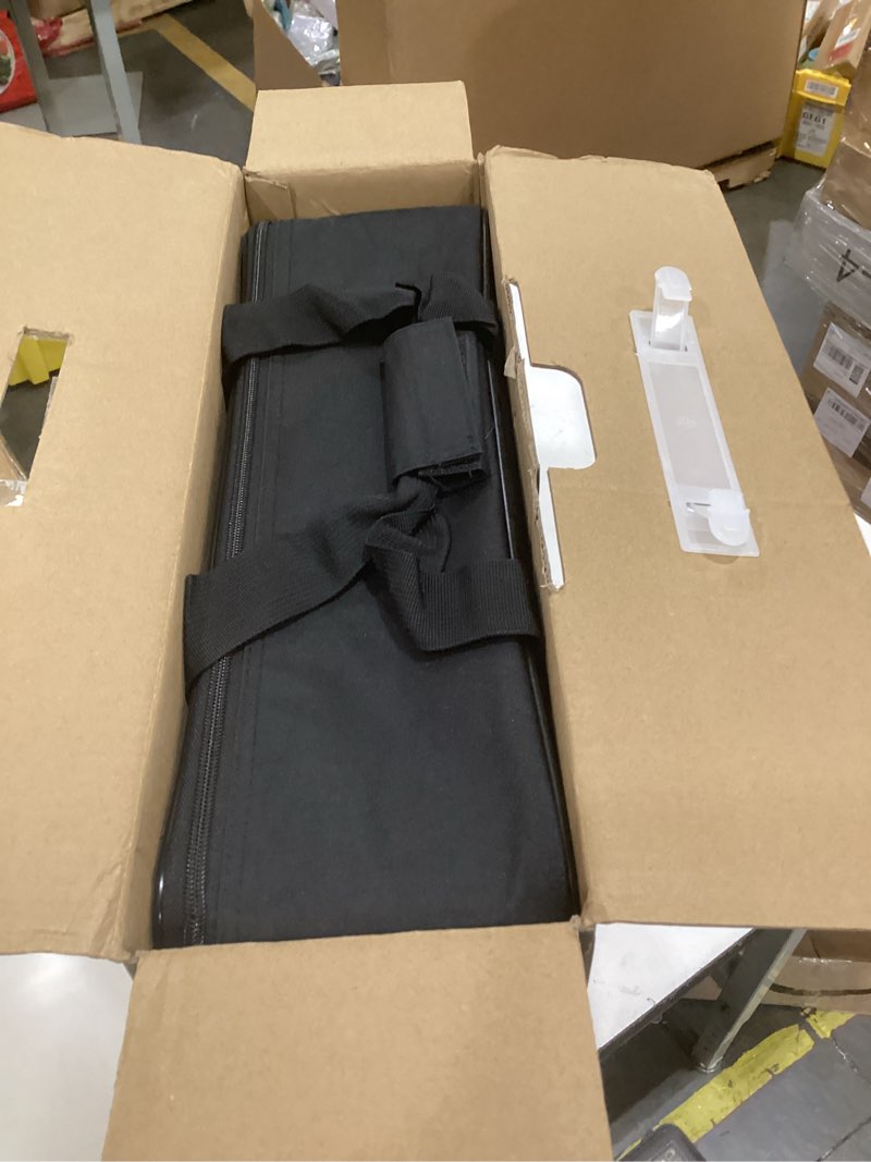 Condition photo showing As Is for desview p17 portable teleprompter for camera video recording, foldable auto-scrolling prompter with wireless remote sunshade & tripod mount compatible with iphone android tablet p17 teleprompter