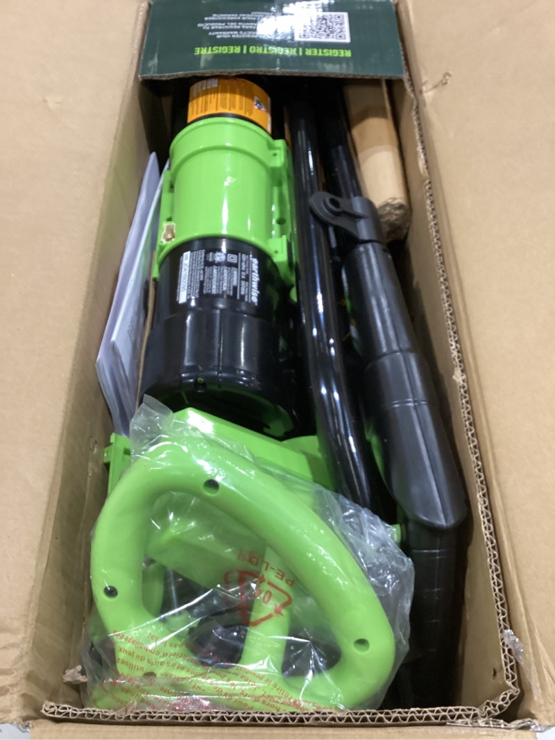 Condition photo showing New/Like New for Earthwise SN70016 Electric Corded 12Amp Snow Shovel, 16" Width, 430lbs/Minute 16-Inch, 12-Amp Corded