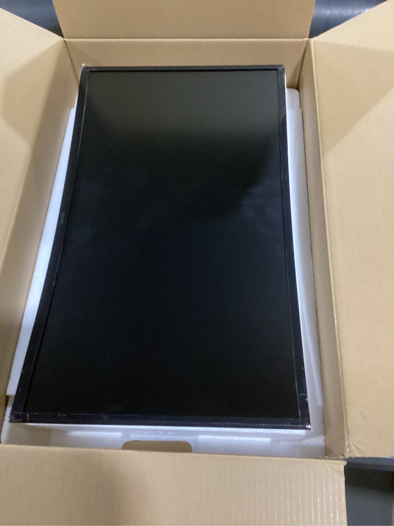 Condition photo showing As Is for samsung 27" essential s3 (s36gd) series fhd 1800r curved computer monitor, 100hz, game mode, advanced eye comfort, hdmi and d-sub ports, ls27d366ganxza, 2024