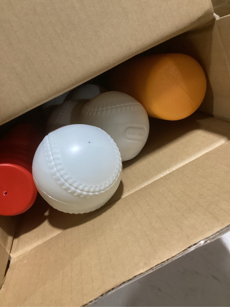 Condition photo showing Good Condition for little tikes t-ball set, red, 5 balls, for toddlers ages 18+ months – amazon exclusive