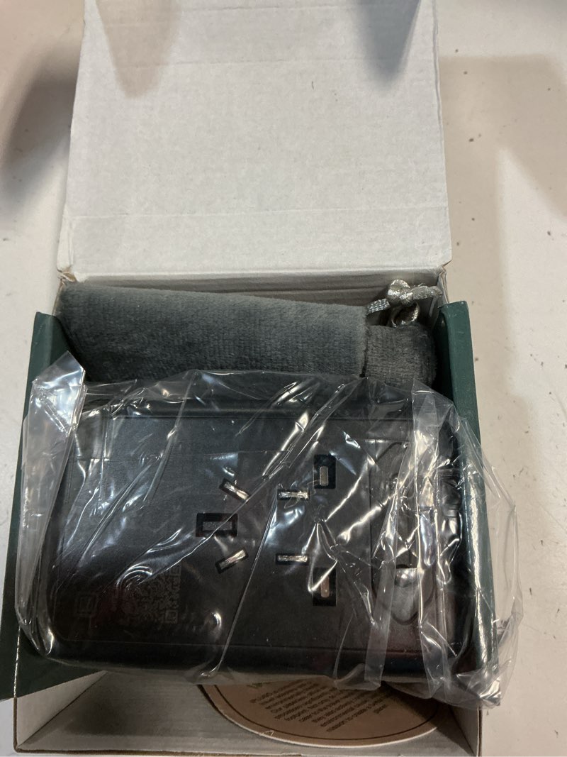 Condition photo showing Good Condition for 220v to 110v voltage converter us to europe for hair dryer with fast charging, power converter adapter combo 2 usb a & 2 usb c, international adapter european travel converter c g a i (black)