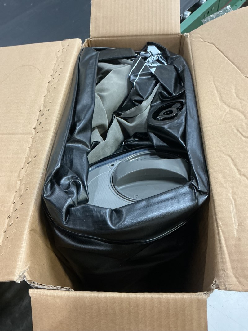 Condition photo showing As Is for ozark trail 13" full air mattress with built-in usb pump