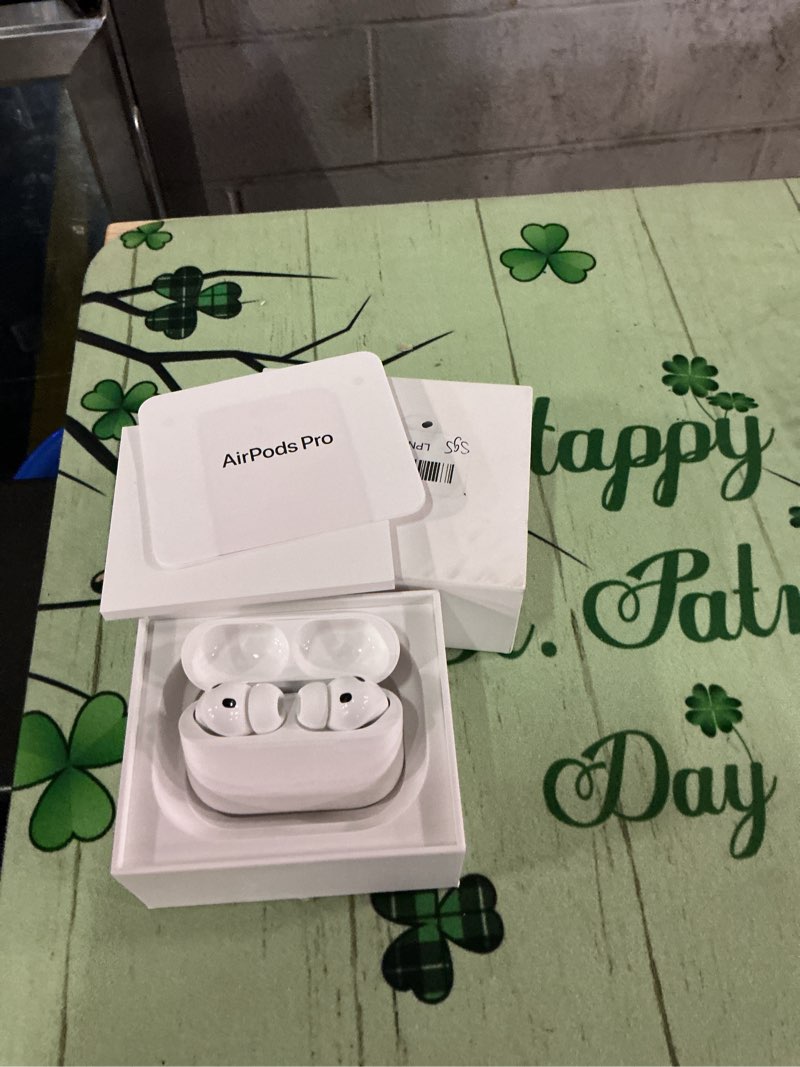 Condition photo showing Good Condition for apple airpods pro 3 wireless earbuds, active noise cancellation, live translation, heart rate sensing, hearing aid feature, bluetooth headphones, spatial audio, high-fidelity sound, usb-c charging