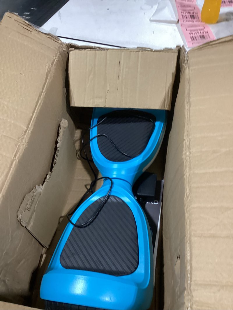 Condition photo showing Good Condition for Hover-1 My First Self Balancing Scooter for Kids with 5 mph Max Speed, Dual 150W Motors, 6.3” Tires, 3 Miles Max Range, and LED Headlights Blue