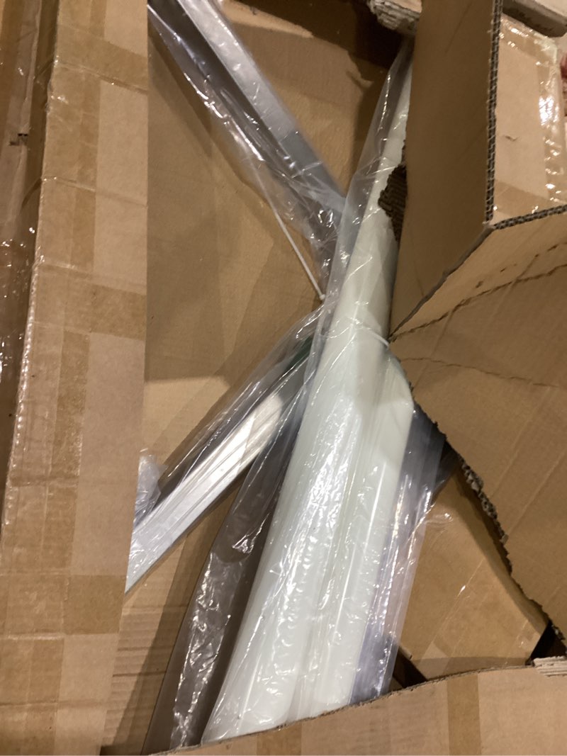 Condition photo showing As Is for boat trailer guide-ons-60,2*316l stainless steel trailer post guide on,2*upvc tube trailer guide bars,mounting hardware included,for fishing boats,kayaks,canoes,ski boats and more