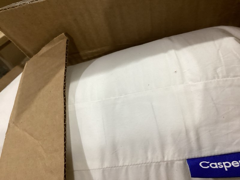 Condition photo showing Good Condition for (Similar to) Casper Sleep Essential Cooling Pillow, Standard, White Standard Essential Cooling Pillow Single Pack
