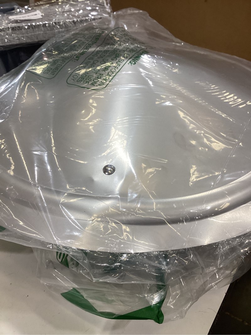 Condition photo showing As Is for 12 inch chimney cap,adjustable chimney cap (fits 11.9" - 12.3" round flues) - 12" stainless steel cone top with screen, round chimney cap reinforced round rain cover for vents all-round protection