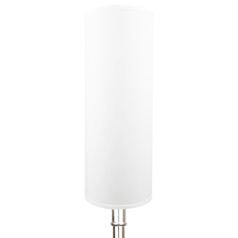 24" H x 9" W Drum Lamp Shade - (Spider Attachment) in Linen