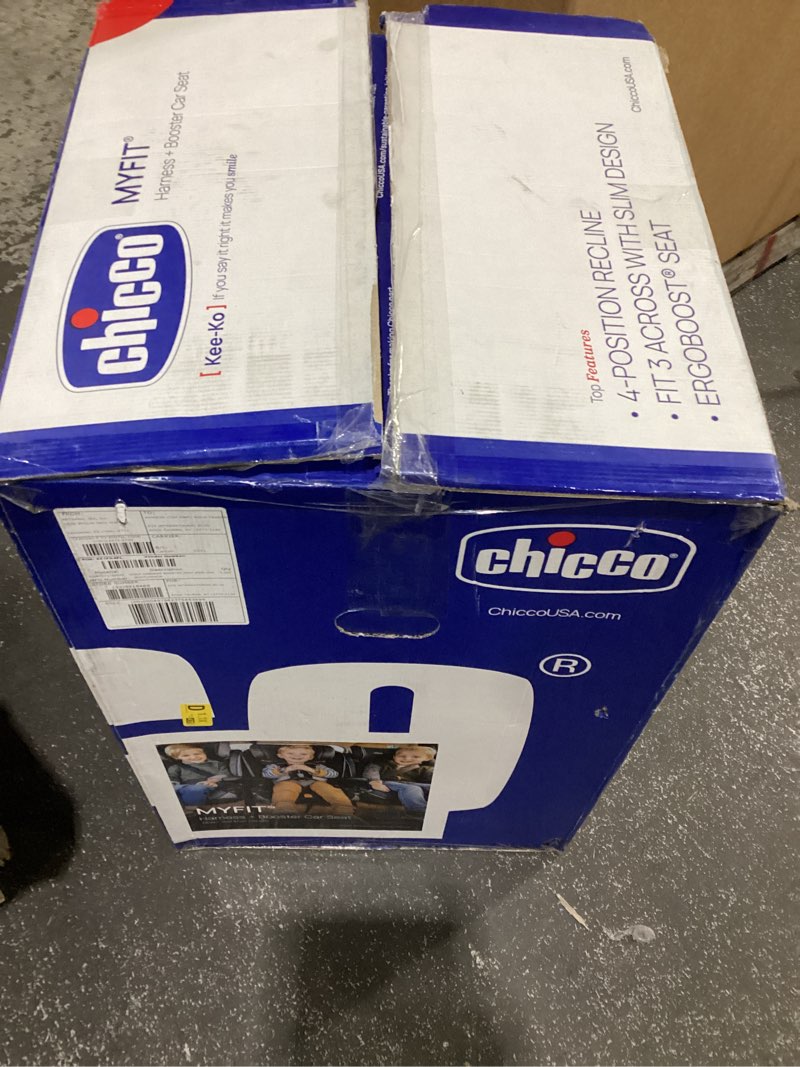 Condition photo showing Good Condition for Chicco MyFit 2-in1 Harness Booster Car Seat, 5-Point Harness Car Seat and High Back Booster, for Chi