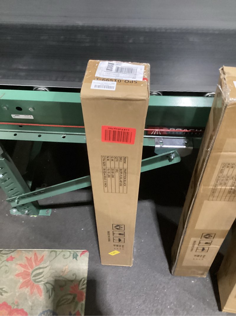 Condition photo showing New/Like New for Room Divider 6FT Room Partition with Lockable Wheels, (Thicked Metal Base) Room Dividers, Freestanding Indoor Folding Privacy Screens, Portable Fabric Wall Divider for (Black, 88"- 4 Panel) 88"- 4 Panel Black