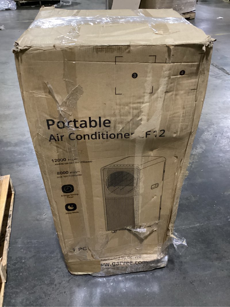 Condition photo showing New/Like New for garvee portable air conditioner 14000 btu drainage-free portable ac unit cools 225-300 sq