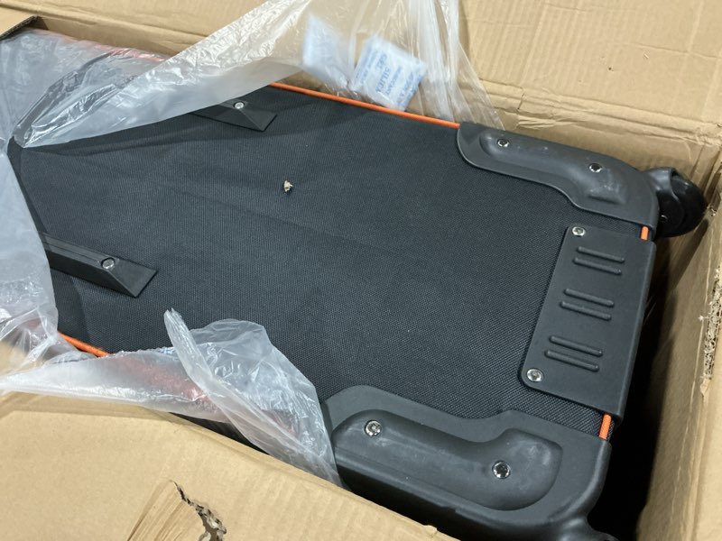 Condition photo showing Good Condition for MagicLine Photo Studio Trolley Case with Side Pocket 39.4"x14.6"x13"/100x37x33 cm, Rolling Camera Case Bag, Carrying Bag with Wheels for Light Stands,Tripods,Flashes,Telescopes 39.4" with side pocket