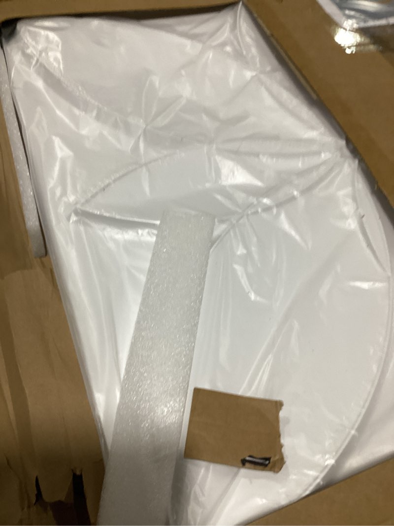 Condition photo showing Good Condition for WOWSTAR 24-Pack 24"x24" Drop Ceiling Tiles, Waterproof Glue Up Ceiling Decor, White White - 24 Pcs