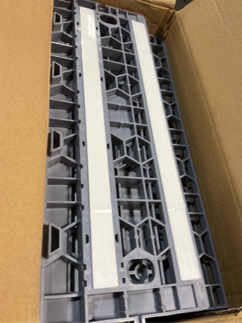 Condition photo showing As Is for modular threshold ramps for doorways, 4" rise wheelchairs ramps for home, solid upgrade material 3000 lbs load capacity door ramps for wheelchairs and cars (2 pcs) 4''-2 packs