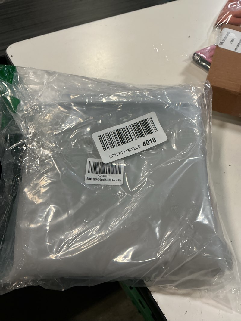 Condition photo showing New/Like New for (the color i gray)urmona 34\\\" x 22\\\" waterproof silicone mat in multiple sizes & colors, under sink mat for kitchen & bathroom, pet food pad for dogs & cats, kitchen cabinet liner, multi-purpose for storage(light grey) light grey 22\\\"w x 34\\\"l