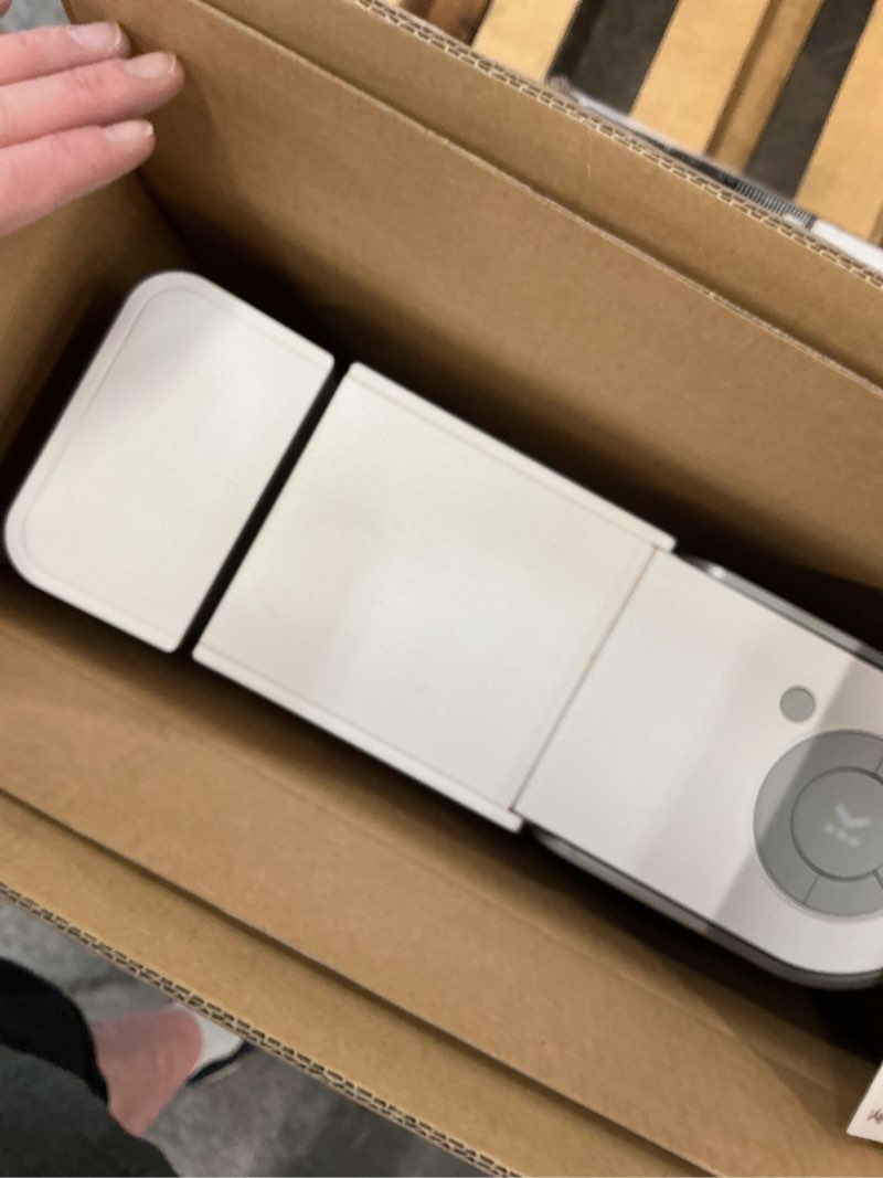 Condition photo showing As Is for Keurig K-Slim Single Serve K-Cup Pod Coffee Maker, Multistream Technology, 3 Brew Sizes, Slim and Sleek Design, 46oz Removable Reservoir, White