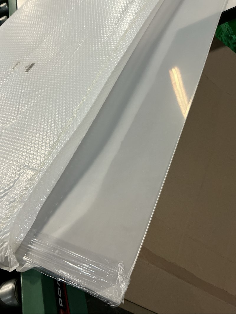 Condition photo showing Good Condition for 3 pack 24x36 pet sheets 0.04\" thick pet plexiglass sheets panels for photo frames, poster frames, signs, railing guards, pet barriers, diy craft projects