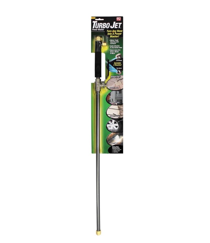 turbo jet power washer high pressure spray nozzle