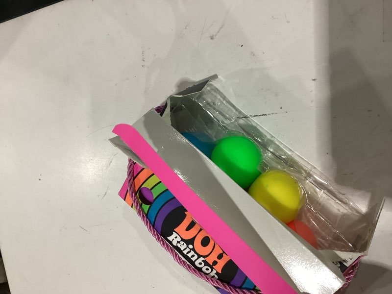 Condition photo showing Good Condition for schylling needoh rainboh teenie - sensory squeeze toy - contains 6 mini groovy globs - 1.5" wide - multicolored