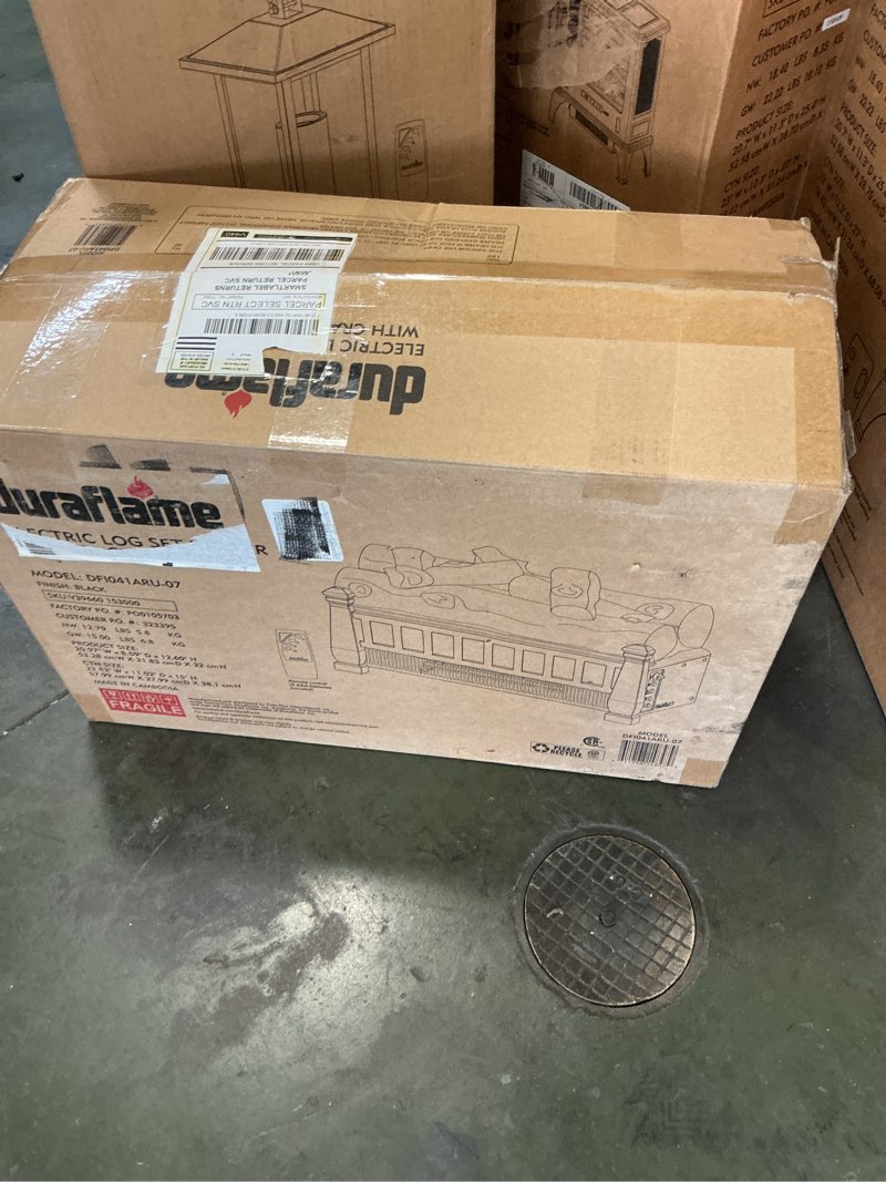 Condition photo showing New/Like New for duraflame Electric Log Set Heater with Crackling Sound - DFI041ARU-07 - Black