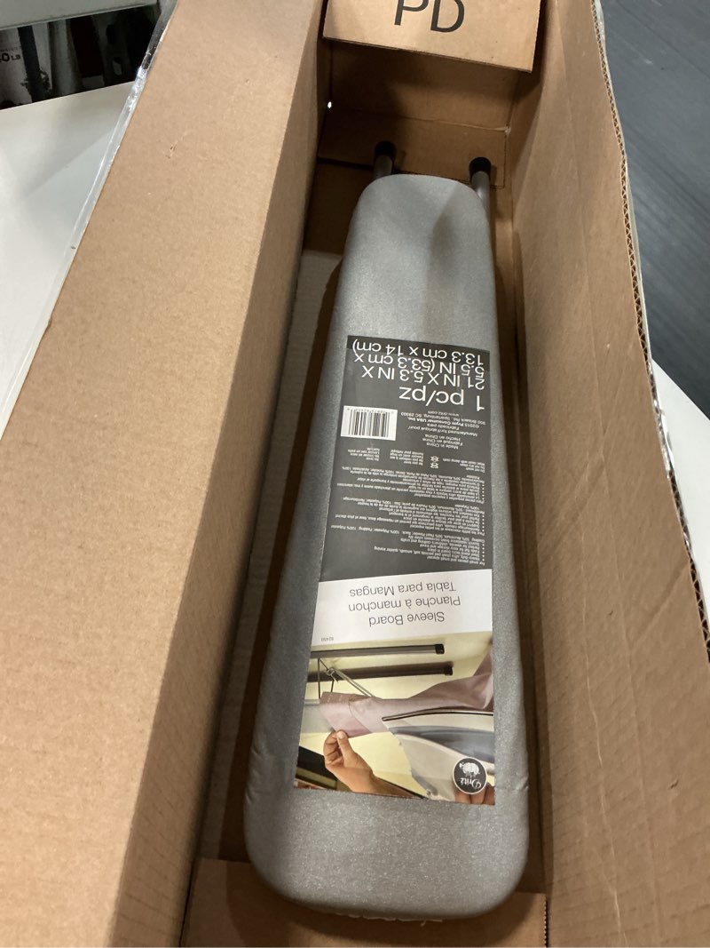 Condition photo showing New/Like New for dritz clothing care 82450 collapsible sleeve board, 5 x 5-1/2 x 21-inch , gray