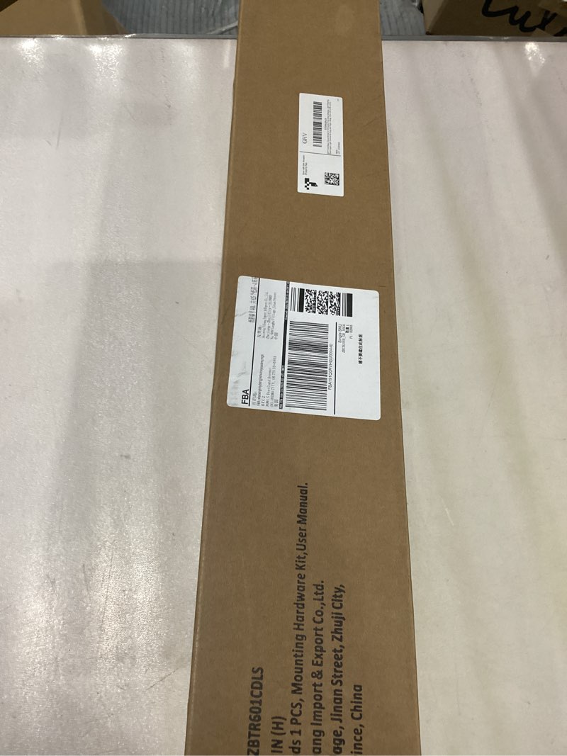 Condition photo showing New/Like New for GHV Cordless Zebra Blinds for Windows Free-Stop Shades Light Filtering Dual Layer Light Control for Day and Night (Gray, 28 in (W) x 64 in (H)) Gray 28 in (W) x 64 in (H)