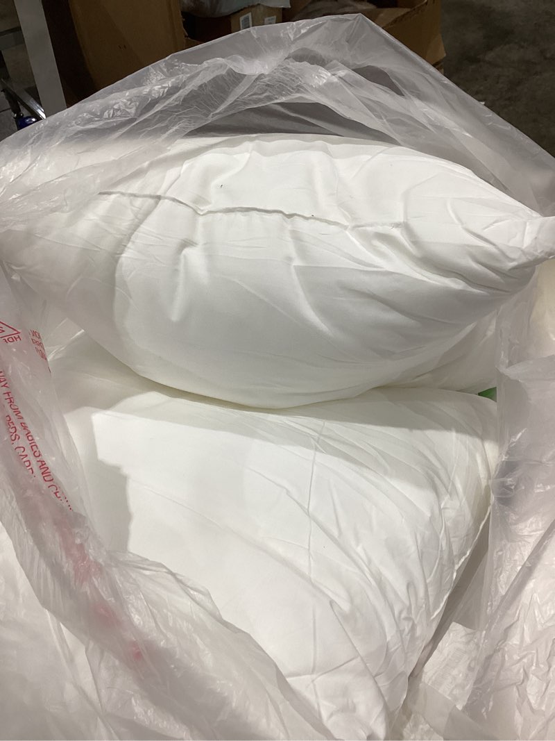 Condition photo showing Good Condition for miulee 20x20 pillow inserts,down alternative pack of 2 decorative throw pillows for sofa couch bed, ultra soft fluffy bed sleeping form 2 20x20inch