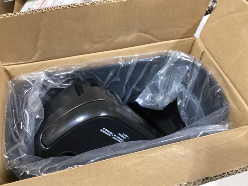 Condition photo showing As Is for amazon basics 8-sheet cross cut paper shredder and credit card shredder - black 8 sheet black