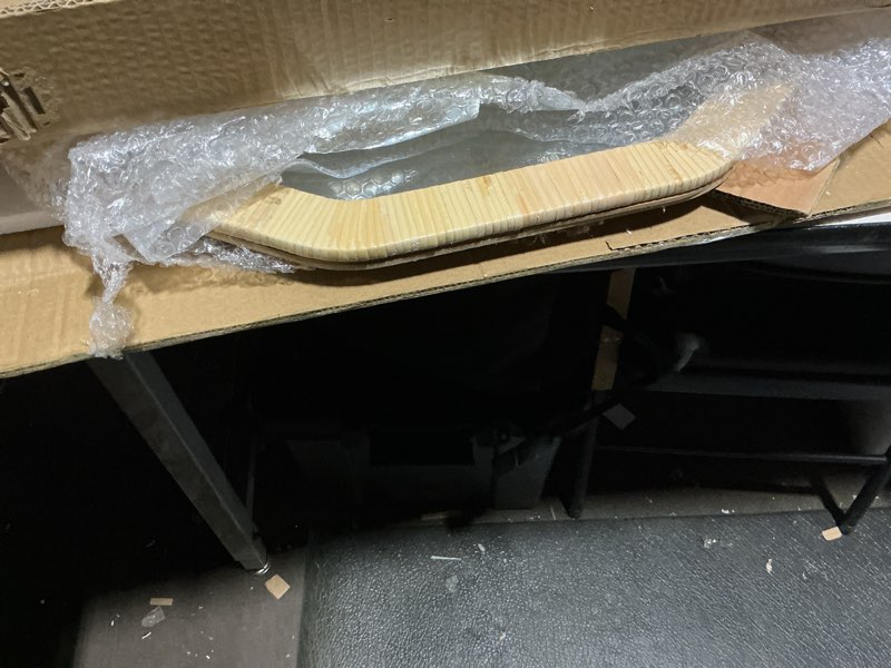 Condition photo showing Good Condition for ULIKE Rattan Mirror for Wall, 30 Inch Boho Mirror, Woven Wicker Mirror for Bathroom, Rustic Farmhouse Decorative Wall Mounted Mirror for Nursery, Bedroom, Living Room, Entryway 30"L x 30"W