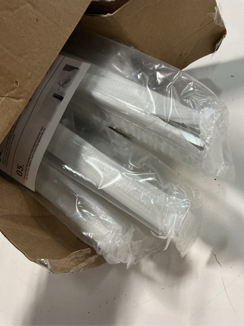 Condition photo showing New/Like New for homdiy 10 pack adjustable brushed nickel cabinet pulls 2" to 8.8" (51-224mm) adjustable hole distance drawer pulls 51-224mm brushed nickel 10