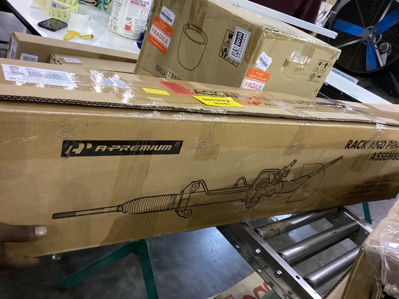 Condition photo showing As Is for A-Premium - Hydraulic Power Steering Rack and Pinion Compatible with Dodge Durango 2000-2003, Dakota 2000-2004, 4WD Only, Replace# 52106405AG