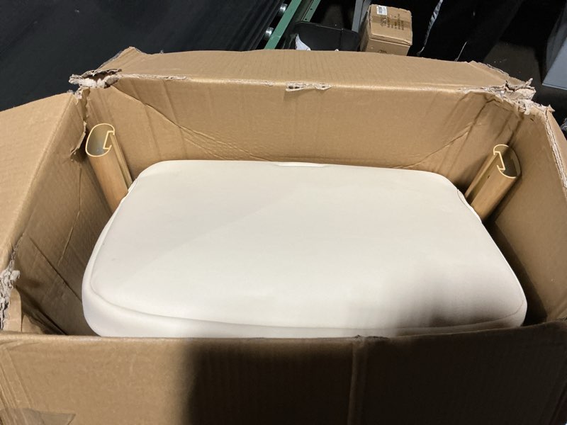 Condition photo showing Good Condition for High Chair, Foldable High Chairs for Babies and Toddlers Ultra Safe for Infant or Adults Up to 150 Lbs, Easy Clean, Removable Tray/Adjustable Footrest for Baby Feeding HighChair, Cream