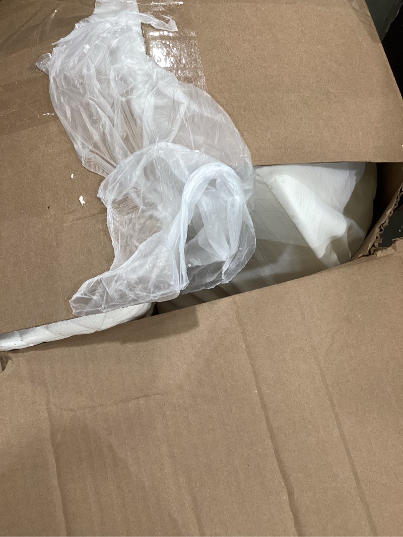 Condition photo showing As Is for Wedge Pillow for Sleep Apnea, 12 Inch Adjustable Height Bed Wedge Pillow for Headboard, Gerd, Acid Reflux Relief, Snoring, and Post Surgery Recovery. Bed Pillow for Sitting Up in Bed White Large