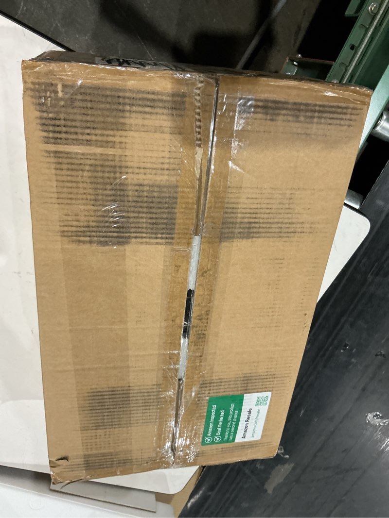Condition photo showing As Is for vibration plate exercise machine massager platform