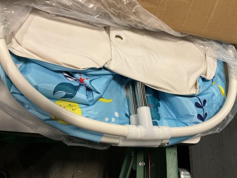 Condition photo showing Good Condition for portable bathtub, 47“ foldable bathtub-installation free, 7 layers thicken with metal support, therapy tub for shower stall fold up soaking bath tub, hot spa, ice (wonder ocean ea6)