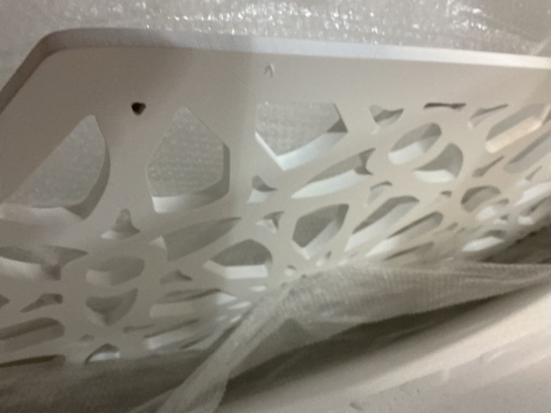Condition photo showing Good Condition for sintuff 2 pack large wooden ramadan decor islamic eid mubarak 3ft crescent moon & 4ft mosque dome white floor decor for room entrances ramadan kareem gift party home decoration, lights not included