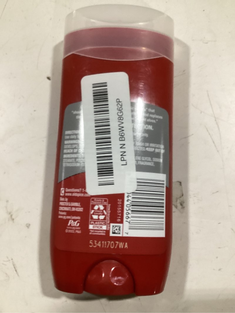 Condition photo showing Good Condition for old spice deoderant he fresh