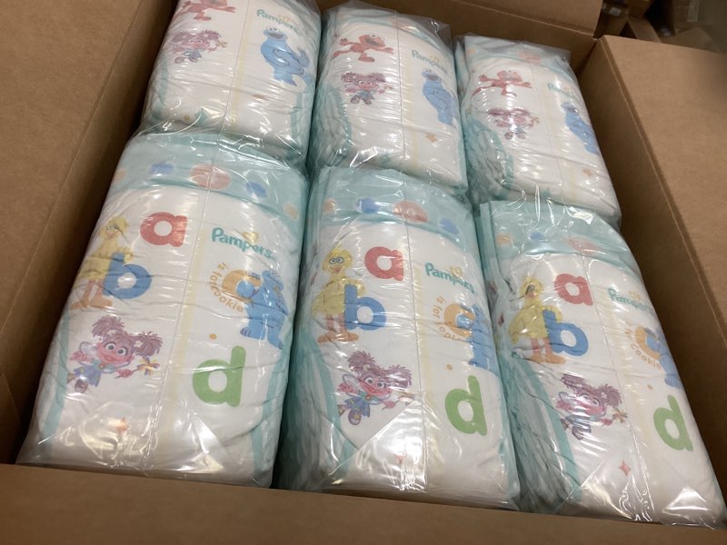 Condition photo showing Good Condition for pampers diapers - baby dry - size 4, 150 count, absorbent disposable infant diaper (packaging may vary) size 4 150