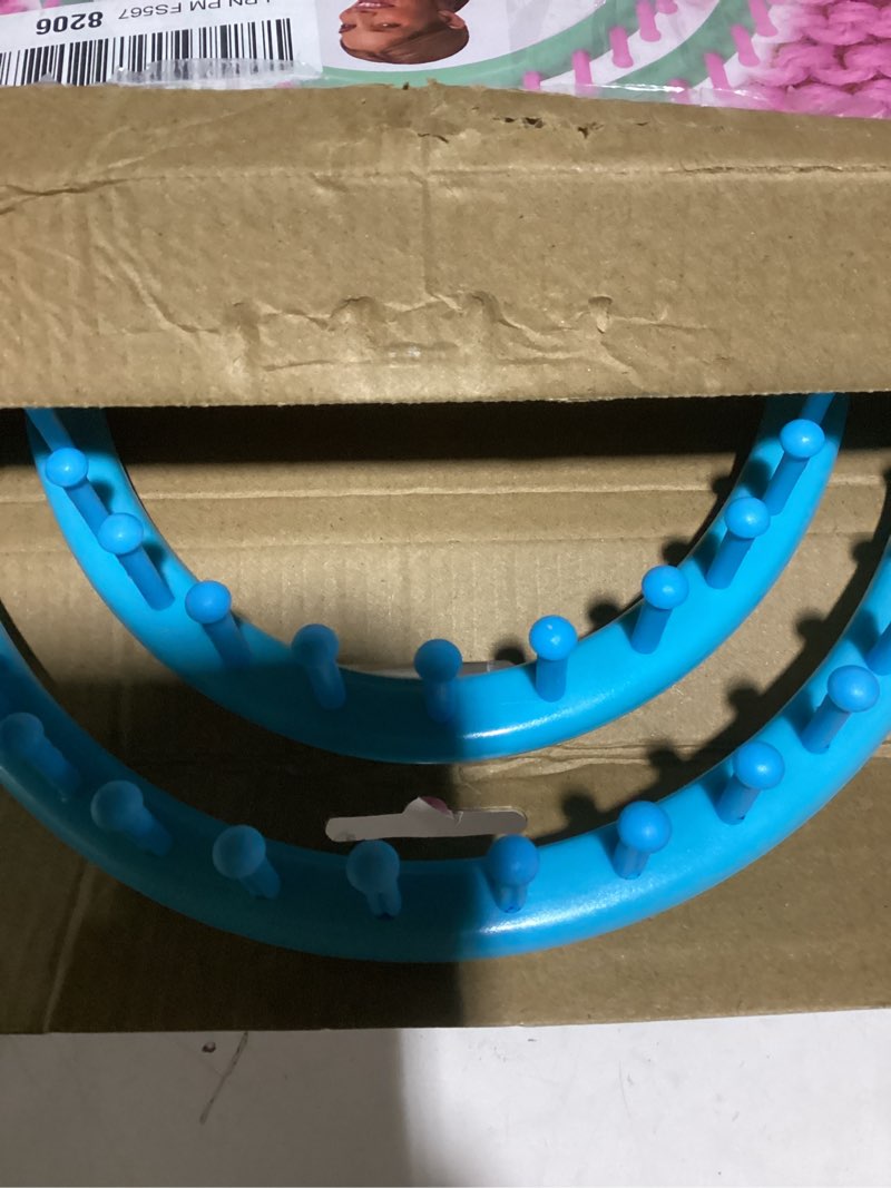 Condition photo showing Good Condition for WAYION 55" Afphgan Serenity Loom Knitting Board Weave Loom Kit with Step by Step Instructions Great for The Experienced Loom Knitter(Blue/Pink) (Blue)